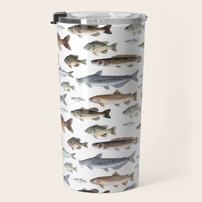 A Few Freshwater Fish Travel Mug Gallery Image 3