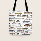 A Few Freshwater Fish Tote Bag Gallery Image 1