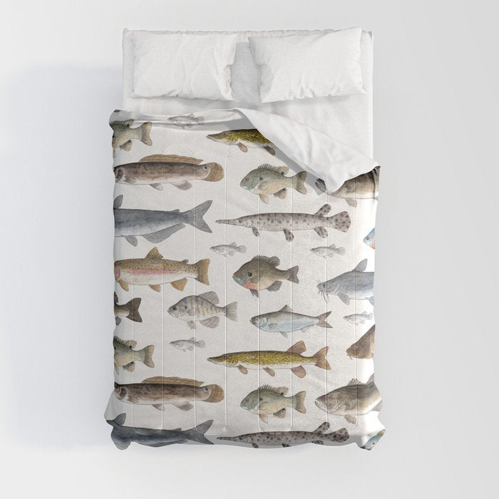 A Few Freshwater Fish Comforter Gallery Image 8