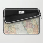 Vintage Map of Florida (1891) Laptop Sleeve Gallery Image 2