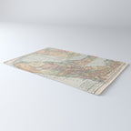 Vintage Map of Florida (1891) Rug Gallery Image 3