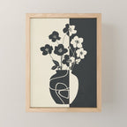 Botanical Contrast 1 Mini Art Print Gallery Image 1