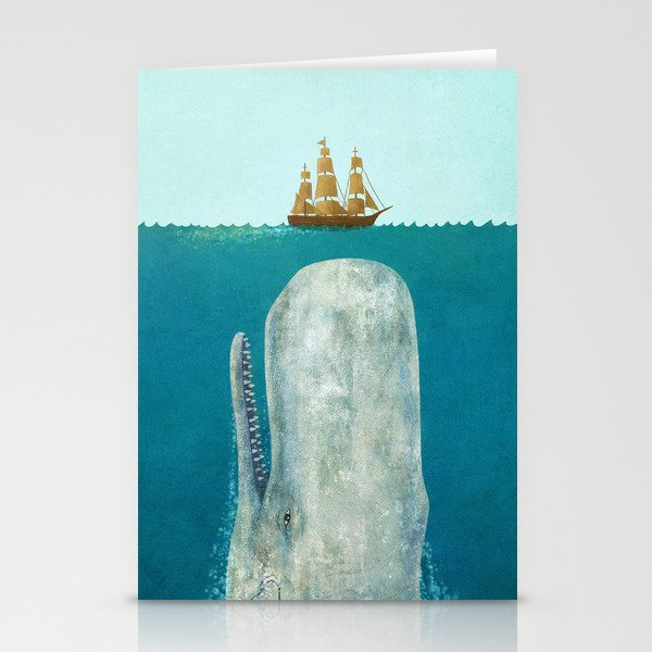 The Whale Stationery Card Gallery Image 1