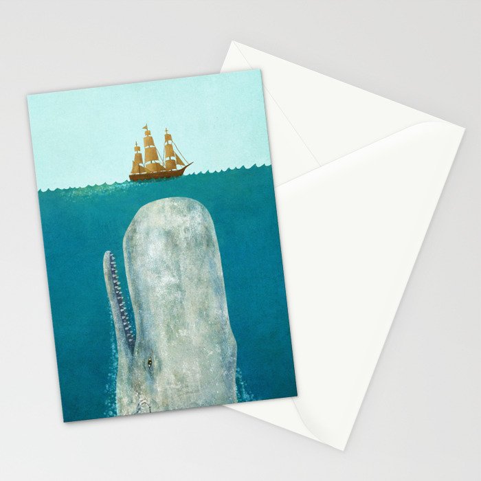 The Whale Stationery Card Gallery Image 2