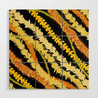 LEI VARIETY ON BLACK Wood Wall Art Gallery Image 1