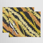 LEI VARIETY ON BLACK Placemat Gallery Image 1