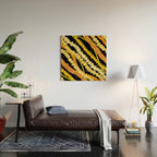 LEI VARIETY ON BLACK Wood Wall Art Gallery Image 2