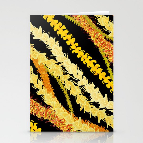 LEI VARIETY ON BLACK Stationery Card Gallery Image 2