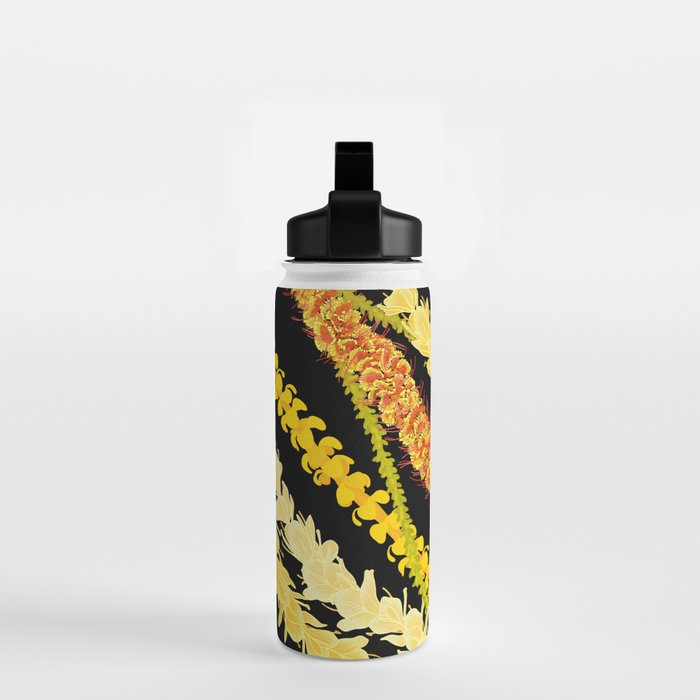 LEI VARIETY ON BLACK Water Bottle Gallery Image 2