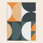 Mid Century Geometric 15B Poster Gallery Image 4
