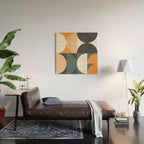 Mid Century Geometric 15B Wood Wall Art Gallery Image 2