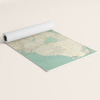 Vintage Florida Map (1916) Yoga Mat Gallery Image 2