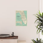 Vintage Florida Map (1916) Poster Gallery Image 2