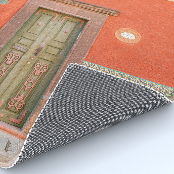 Mexico Red and Green | The San Miguel de Allende Mexico door Rug Gallery Image 4