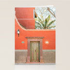 Mexico Red and Green | The San Miguel de Allende Mexico door Stationery Card Gallery Image 2