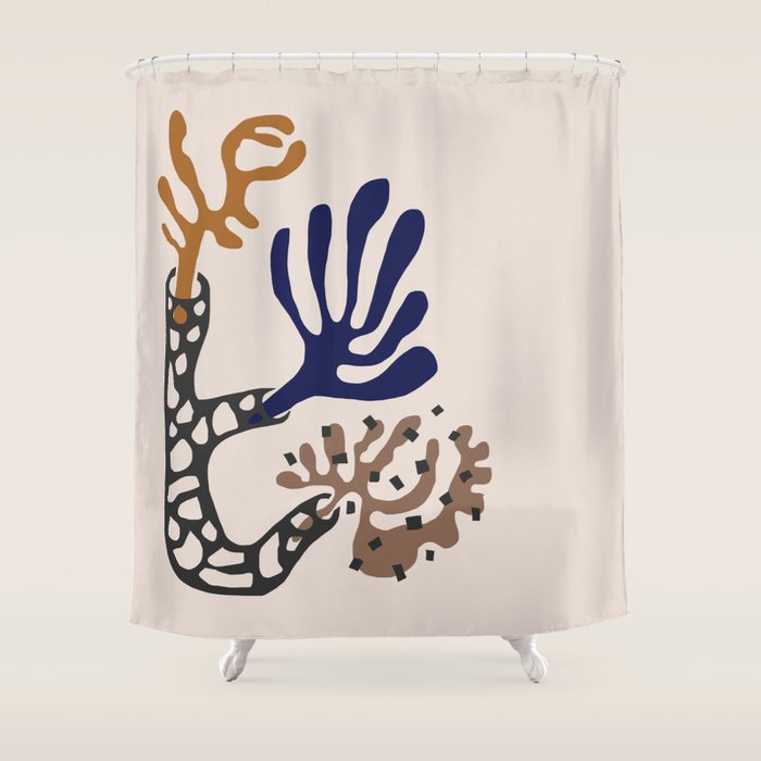 Plant Composition II Shower Curtain Gallery Image 1