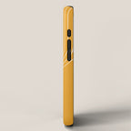 Mid Century Modern Geometric 118 in Yellow Gold Shades (Rainbow and Sun Abstraction) iPhone Case Gallery Image 2