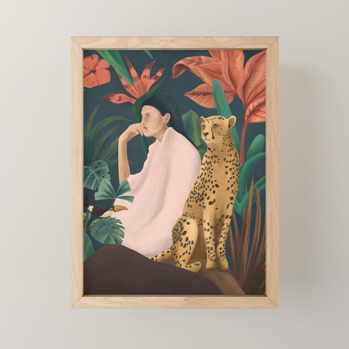Into The Wild Mini Art Print Gallery Image 1