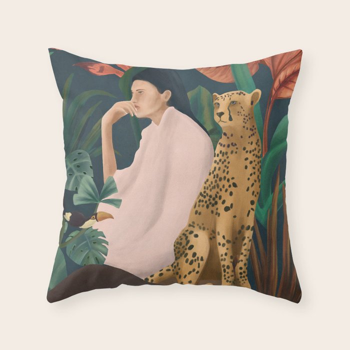 Into The Wild Throw Pillow Gallery Image 1