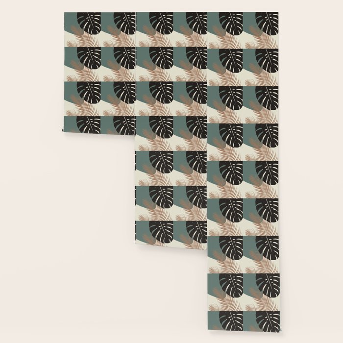 Minimal Monstera Palm Finesse #1 #tropical #decor #art #society6 Wallpaper Gallery Image 3
