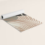 Minimal Monstera Palm Finesse #1 #tropical #decor #art #society6 Yoga Mat Gallery Image 2