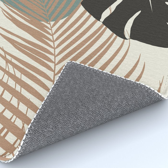 Minimal Monstera Palm Finesse #1 #tropical #decor #art #society6 Rug Gallery Image 4