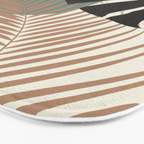 Minimal Monstera Palm Finesse #1 #tropical #decor #art #society6 Bath Mat Gallery Image 3