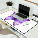 Purple Butterfly Desk Mat Gallery Image 2