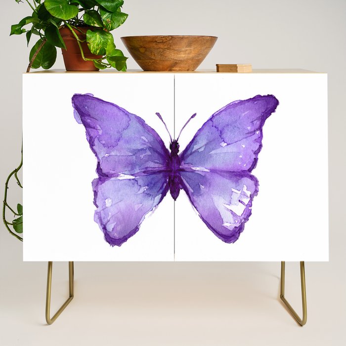 Purple Butterfly Credenza Gallery Image 1