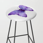 Purple Butterfly Stool Gallery Image 2