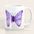 Purple Butterfly Coffee Mug Gallery Image 1
