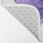 Purple Butterfly Bath Mat Gallery Image 2