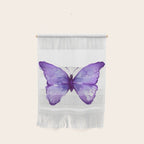 Purple Butterfly Wall Hanging Gallery Image 1