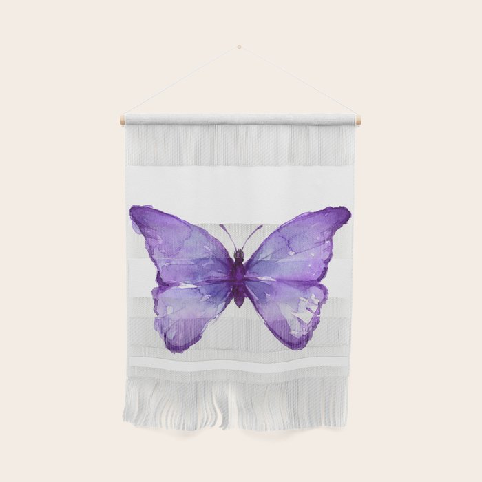 Purple Butterfly Wall Hanging Gallery Image 1