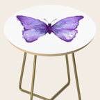 Purple Butterfly Side Table Gallery Image 2