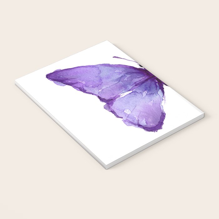 Purple Butterfly Notebook Gallery Image 3