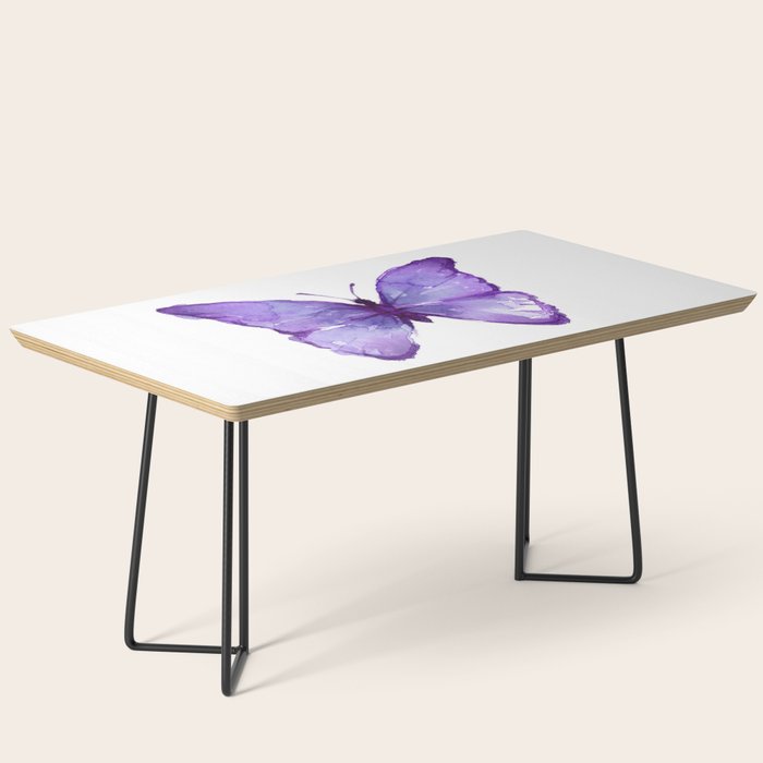 Purple Butterfly Coffee Table Gallery Image 1