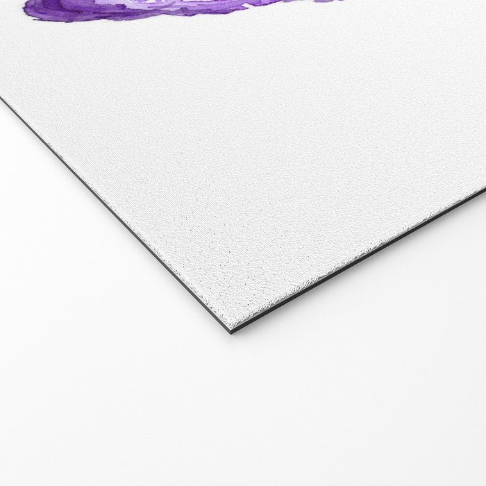 Purple Butterfly Welcome Mat Gallery Image 2