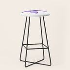 Purple Butterfly Stool Gallery Image 1