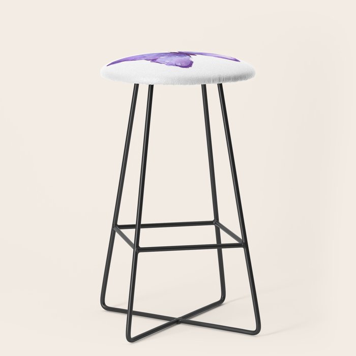 Purple Butterfly Stool Gallery Image 1