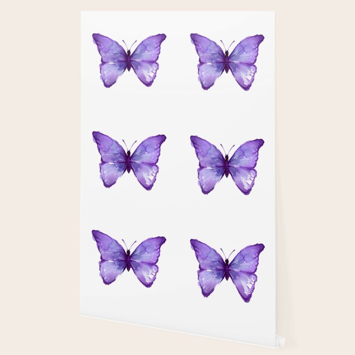 Purple Butterfly Wallpaper Gallery Image 2