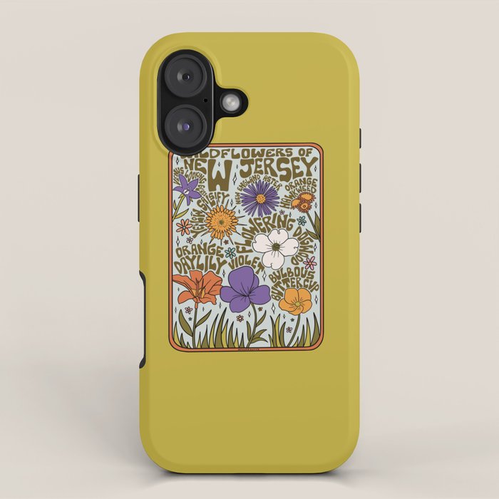 New Jersey Wildflowers iPhone Case Gallery Image 1