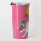 To be a unicorn Travel Mug Gallery Image 3