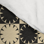 Black and Beige Retro Comforter Gallery Image 4
