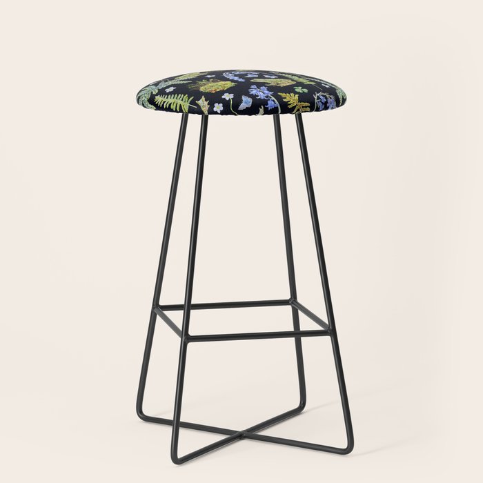 Frolicking Frogs and Ferns Stool Gallery Image 1
