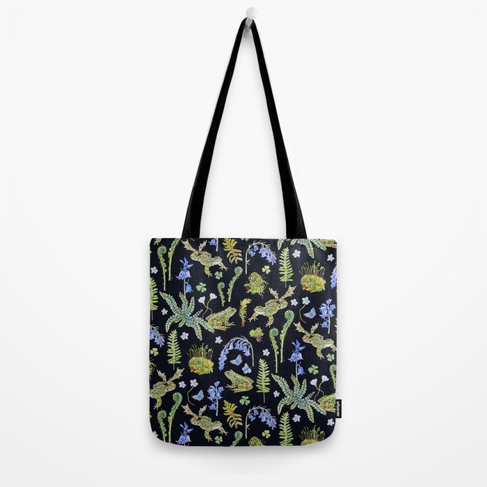 Frolicking Frogs and Ferns Tote Bag Gallery Image 2