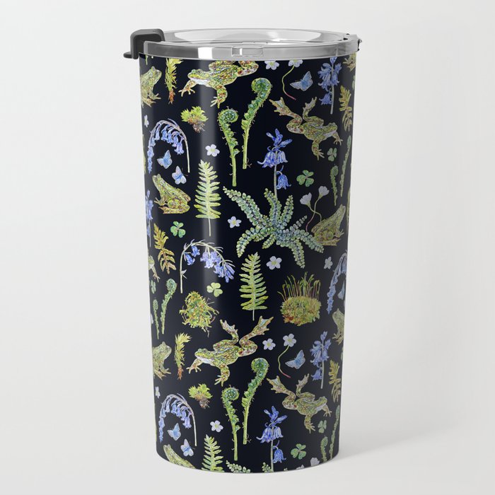 Frolicking Frogs and Ferns Travel Mug Gallery Image 3