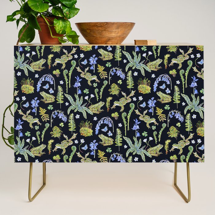Frolicking Frogs and Ferns Credenza Gallery Image 1