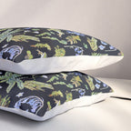 Frolicking Frogs and Ferns Pillow Sham Gallery Image 3