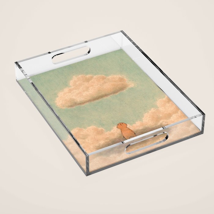 Cloud Shadow Acrylic Tray Gallery Image 1